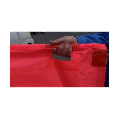 8015701 大旗+棒セット蛍光レッド