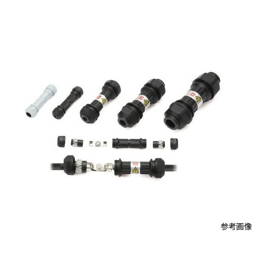 防水絶縁キャップ 耐候性 黒 1箱(10