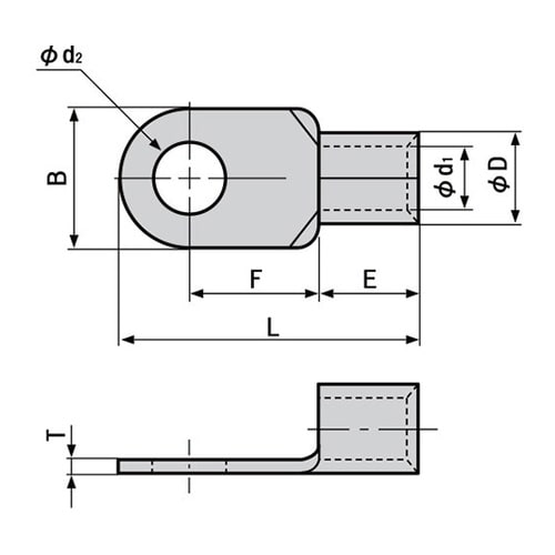 R325−16JP 丸形端子(R形)