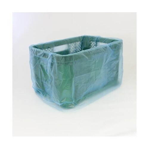 006767110 ポリ袋 青 100枚