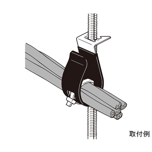 ケーブル支持金具 吊ボルト用 1セット(