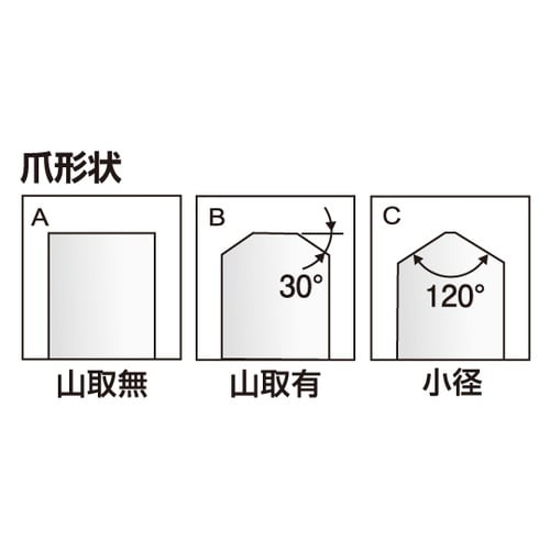 HO−8−H180 HO 高爪