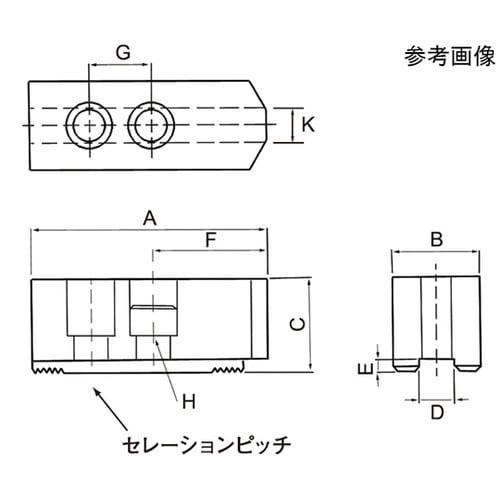 HJ−15−H70 HJ 生爪