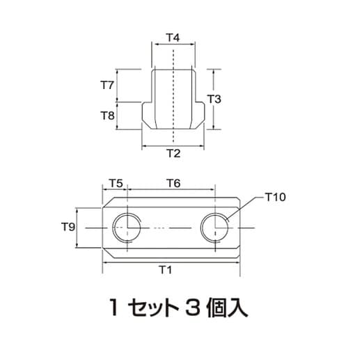 T−H027M−12 Tナット
