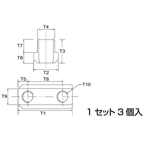 T−M−12 松本機械工業用 Tナット