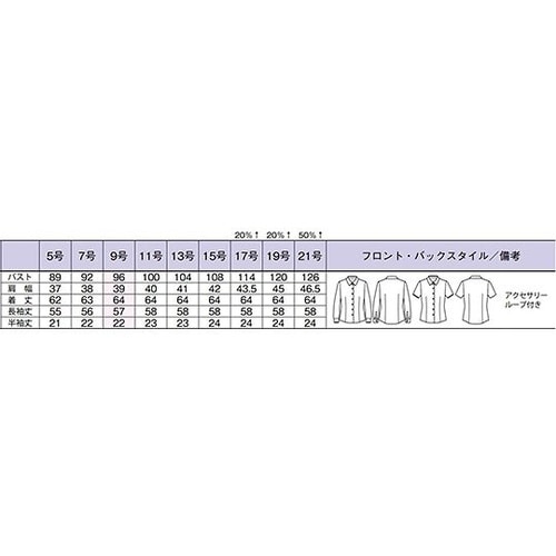 RB4562−29 11G 半袖ブラウス