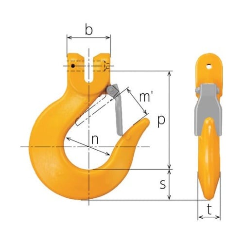 チェンスリング カナグ部材(ピンタイプ)