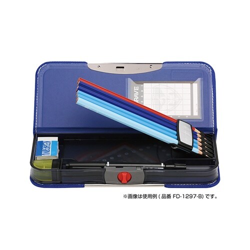 FD−1297−B 筆入 タフカバー 青