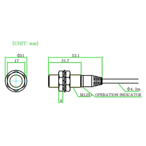 PRD12−4DP 長距離近接センサ
