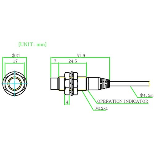 PRD12−8DN 長距離近接センサ