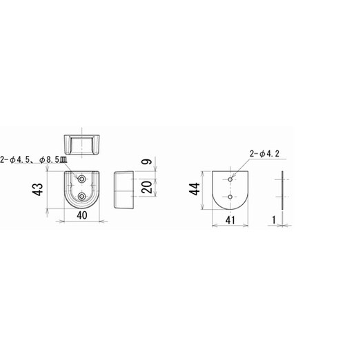 R22CH−01 パイプブラケットセット