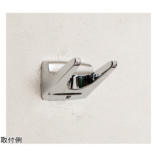 R521 ダブルフック クロムメッキ