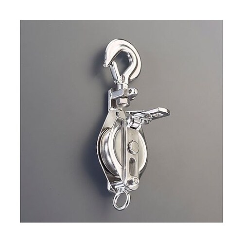 100mm/ 1ton フック型滑車(