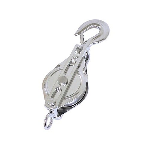 75mm/ 500kg フック型滑車(ス