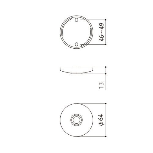 SPC−W 室内物干し金物 本体のみ 白