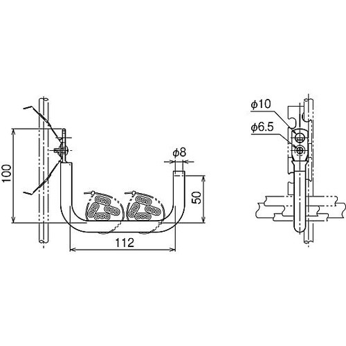 ケーブル支持金具 1箱(10個入) 10