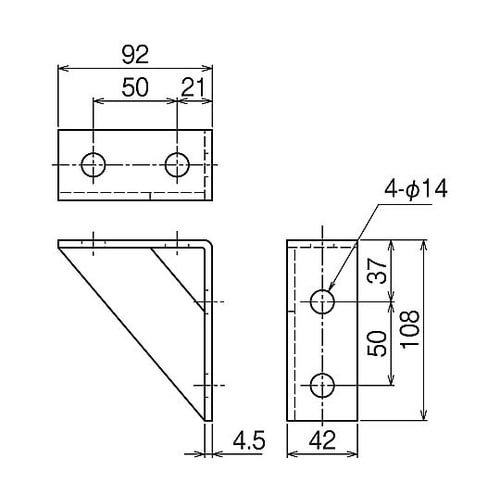 41A82 ネグストラット フレーム金具