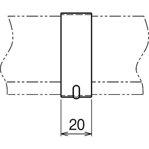 カバー止め金具 1箱(10個入) DF1