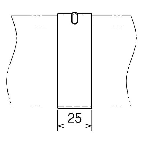 カバー止め金具 1箱(10個入) DF1