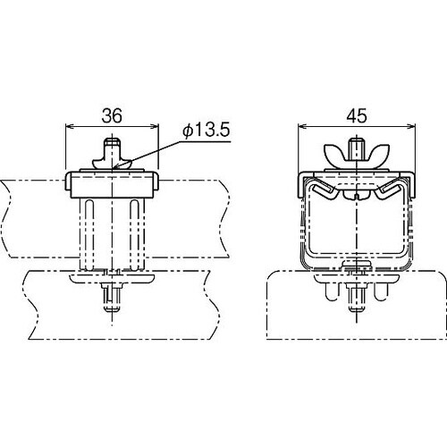 照明器具取付金具用補助金具 1箱(20個