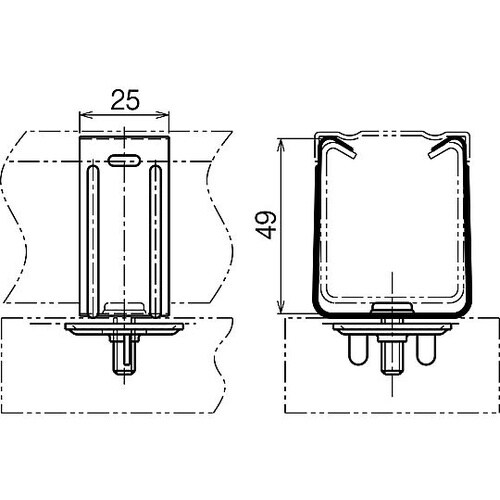 照明器具取付金具 1箱(10個入) DK