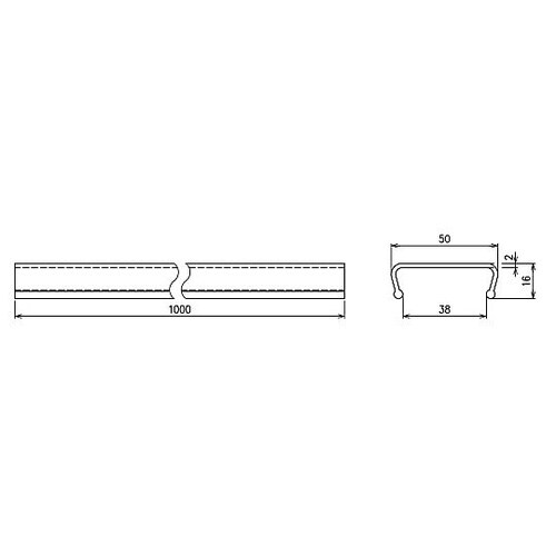 ルーパーバンド用塩ビ受具 1箱(10本入