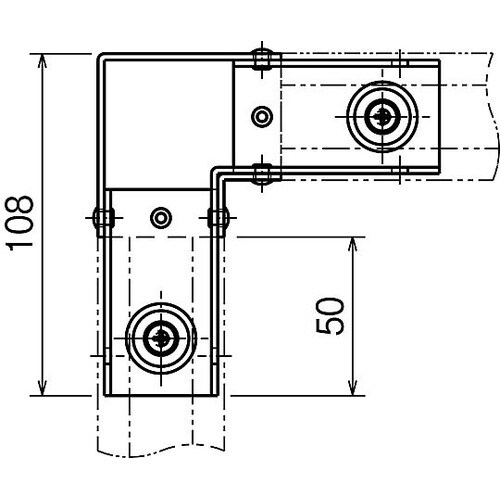 P−DL1 エルボ 標準色塗装