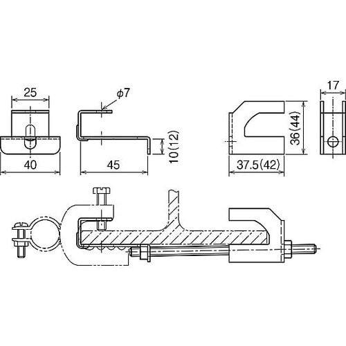 パイラック 補強金具 1箱(10個入)