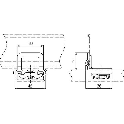 セパレーター支持金具 SD 1箱(10個