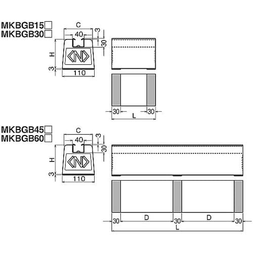 S−MKBGB1513 デーワンブロック