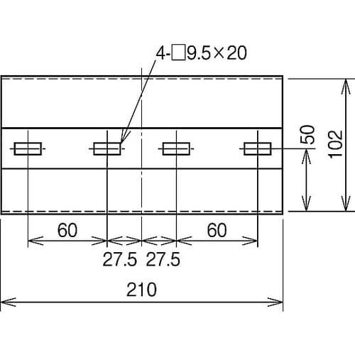 Z−QRG1 継ぎ金具 溶融亜鉛