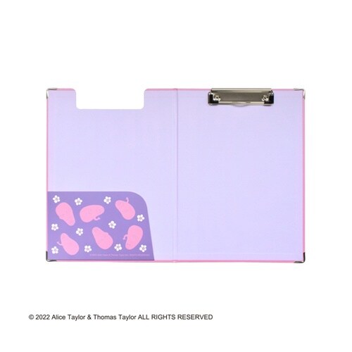 バーバパパ クリップボード ピンク/パー