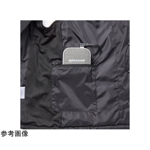 ヒートインナーベストWスイッチ ブラック