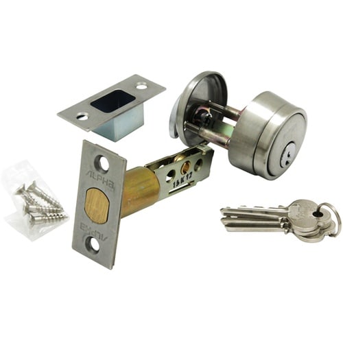 シリンダー本締錠 サテン 2190−32