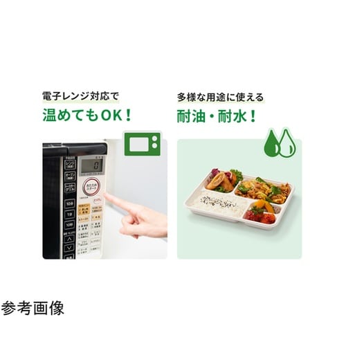 WB麦バガス 弁当容器 24−20C ラ