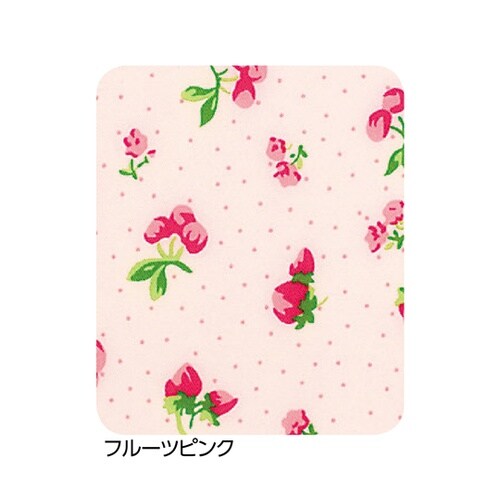食事用エプロン フルーツ ピンク 389