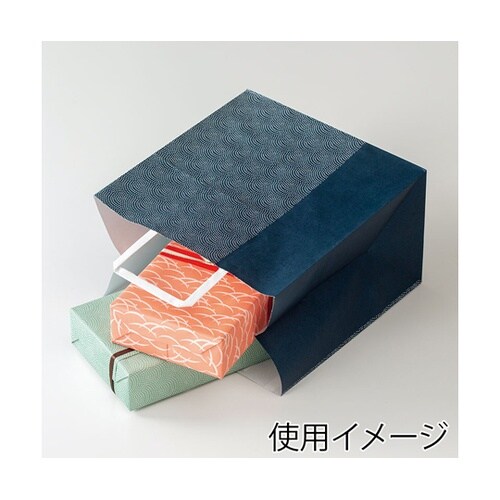 手提げ紙袋 25チャームバッグ 平手 E