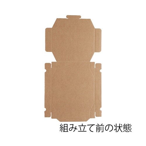 ピザ箱 10インチ用 未晒無地 25枚入