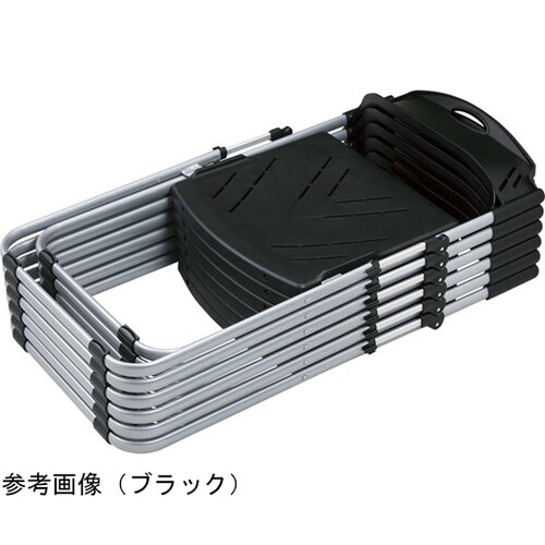 アルミ折りたたみ椅子 背座ビニールレザー