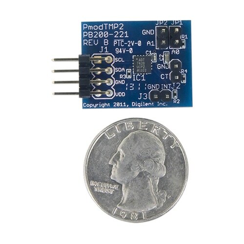 Pmod TMP2 温度センサーモジュー
