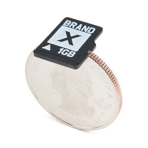 microSD Card − 1GB (