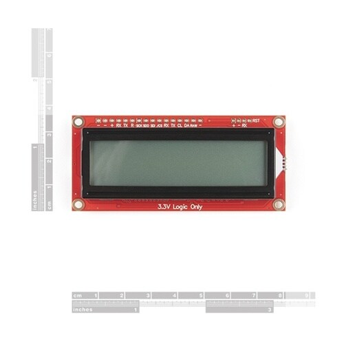 SparkFun 16x2 SerLCD