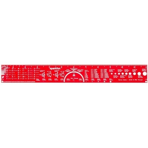 SparkFun PCB Ruler −