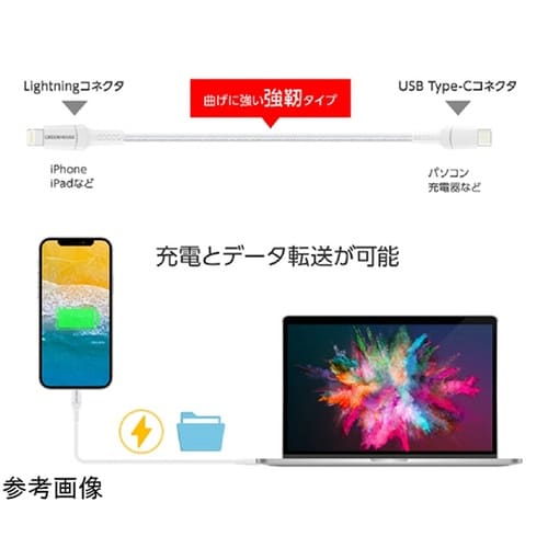 USB−C to Lightning デ