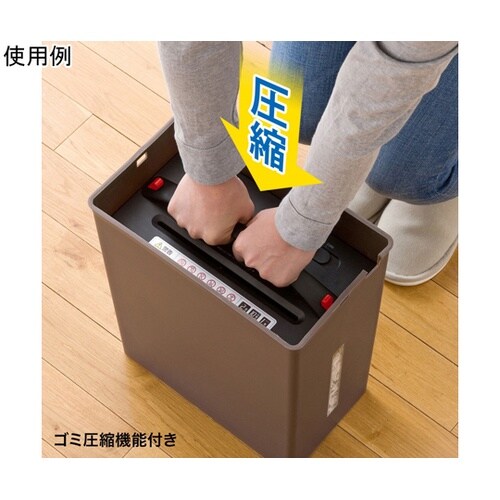 クロスカットシュレッダー(細断くず圧縮タ