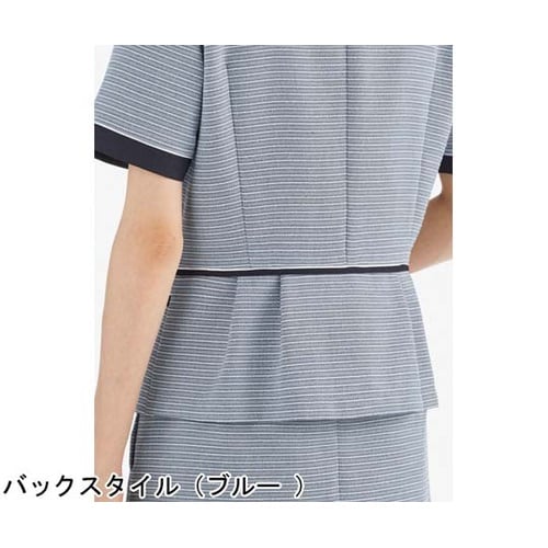 オーバーブラウス AJ0850 ブルー