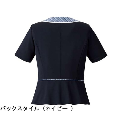 オーバーブラウス AJ0853 ネイビー