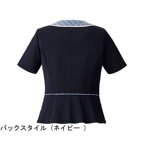 オーバーブラウス AJ0853 ブラック