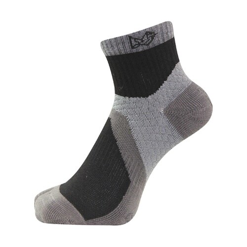 吸汗速乾メリノウール使用ショートソックス