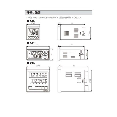 カウンタ/タイマ CT6M−2P2